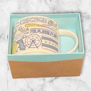 Brand New Starbucks Chicago Illinois Been There Series Coffee Mug 14 Oz